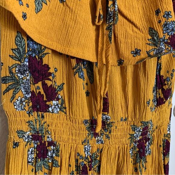 Sadie & Sage | Brinn Baja Floral Off The Shoulder Dress Size S Boho Festival - Picture 9 of 15